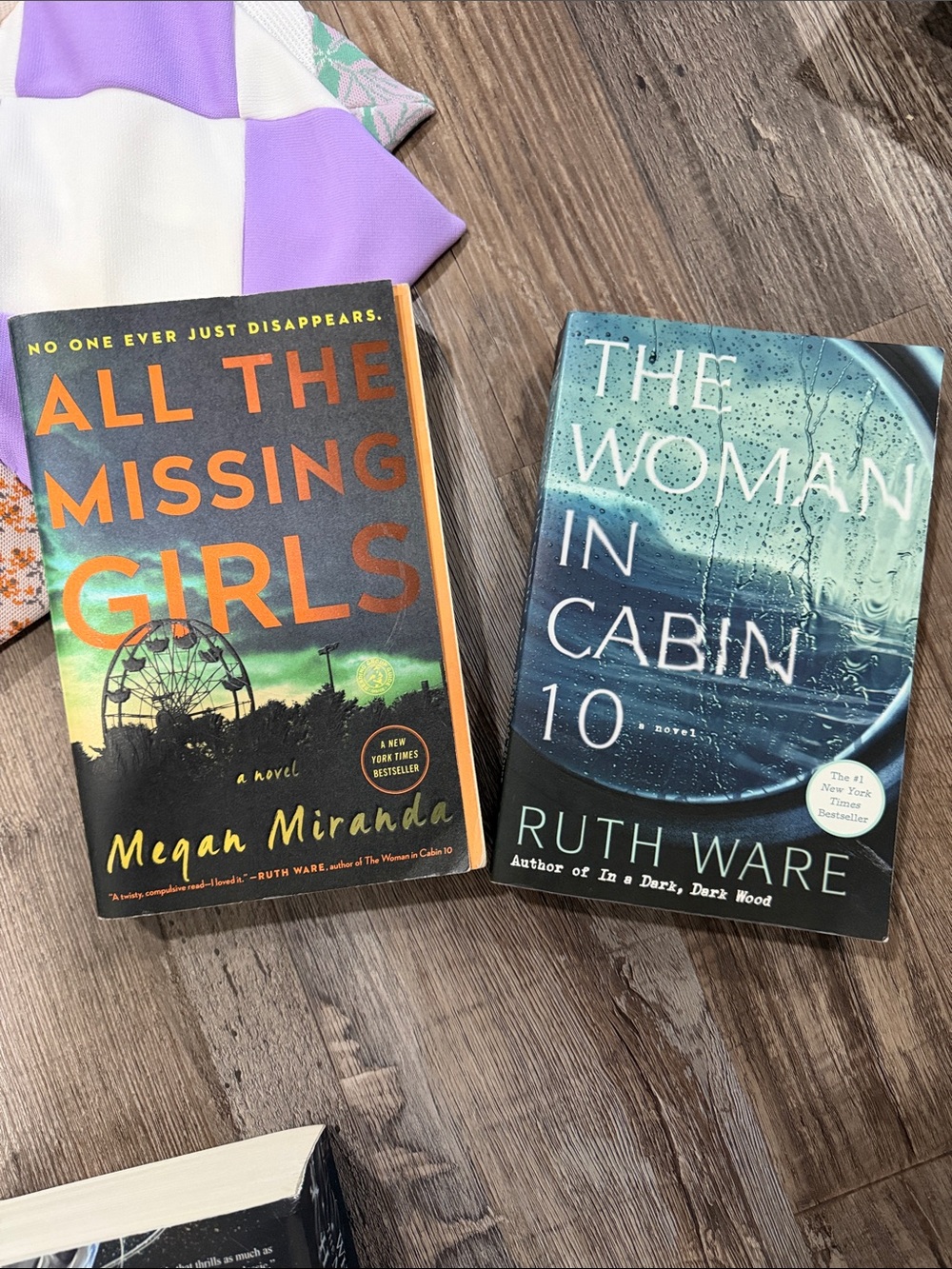 Lot of 2- Genre Novels: Thriller